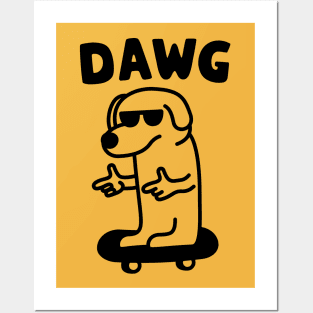 Cool Dog Dawg Posters and Art
